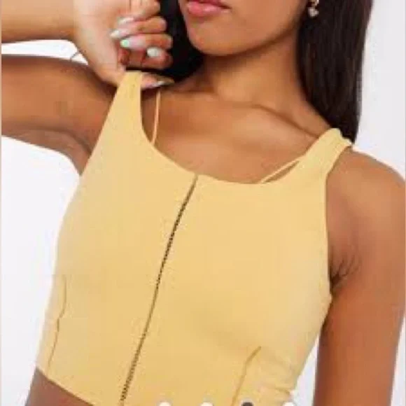 Nike Yoga Luxe Cropped Tank - Picture 2 of 9